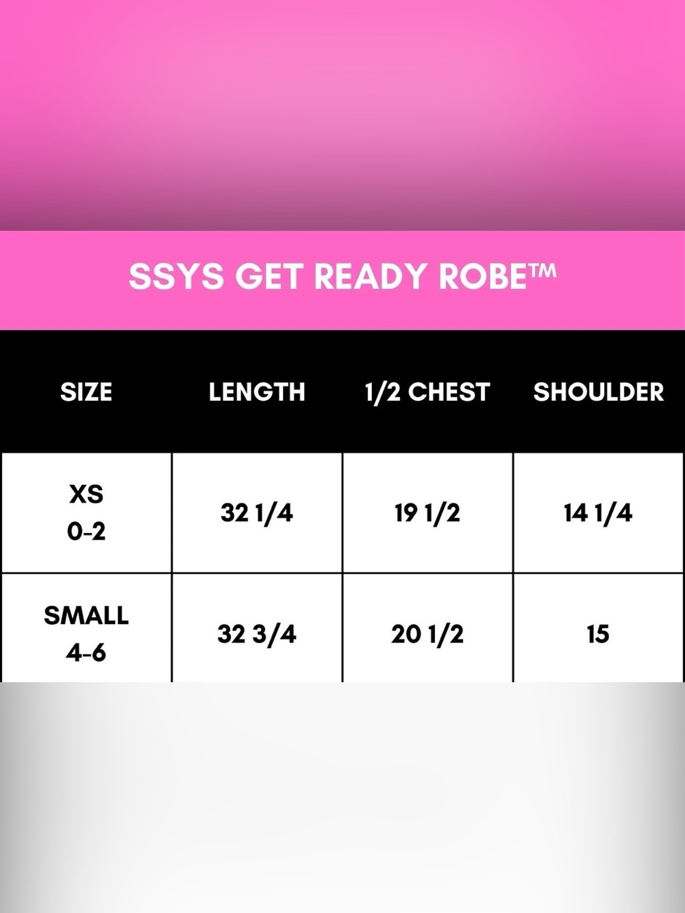SSYS Get Ready Robe - Picture 4 of 7